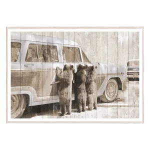 3 Bear Cubs Wall Art