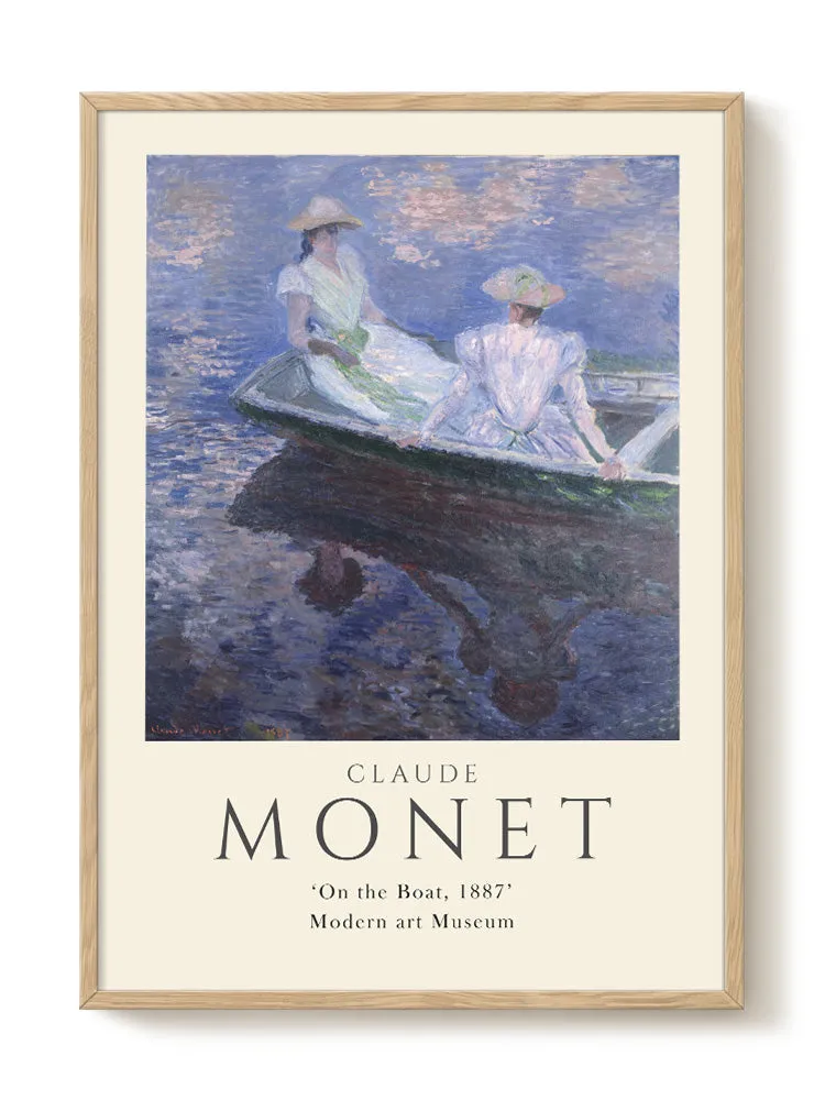 Claude Monet - On the boat